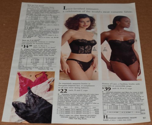 Pubblicità 1992 stampa - , sexy