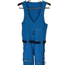 Pantaloni bavaglino sci/snowboard Mammut Barryvox - Donna blu EU/D 38 (US 8)