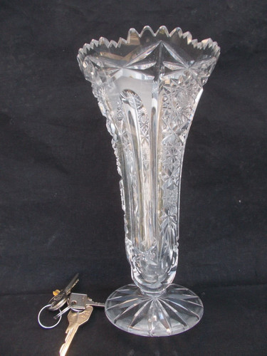 Vaso portafiori cristallo - vaso, h