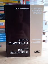 Diritto Commerciale Vol 1 (Diritto Dell'impresa) Campobasso