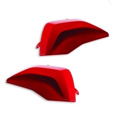 Coppia cover rosse per valigie