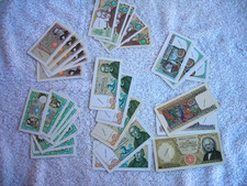 Vintage Lotto 31 fiches da