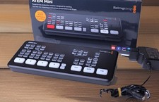 ORIGINALE Blackmagic ATEM Mini - Video Switcher + Ottimo + come nuovo! + scatola originale