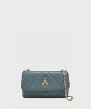 Patrizia Pepe borsa flap piccola, trapuntata new urban green CB0084.L006.G600