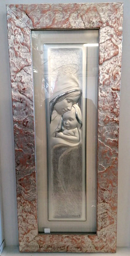 Quadro argento madonna - quadro, in