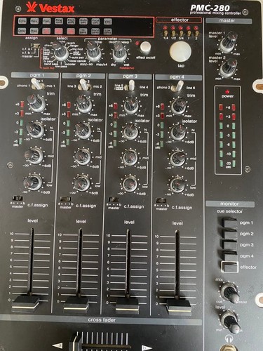 Vestax pmc 280 mixer 4 - vestax, a
