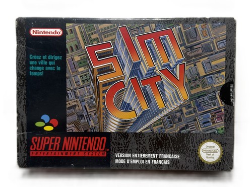 Simcity nintendo snes - simcity,