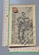 25/5/69)N1Foto Ww1 1915-18 Fante Maschera Antigas Tipo Inglese