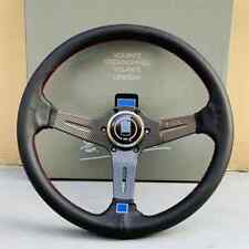 Volante Universale Volante 14 Pollici Fibra di Carbonio Look Raggi Racing Drift