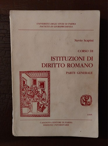 Scapini corso di istituzioni - corso,