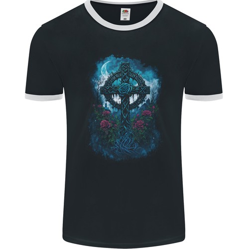 Shirt ringer uomo con - t-shirt, da