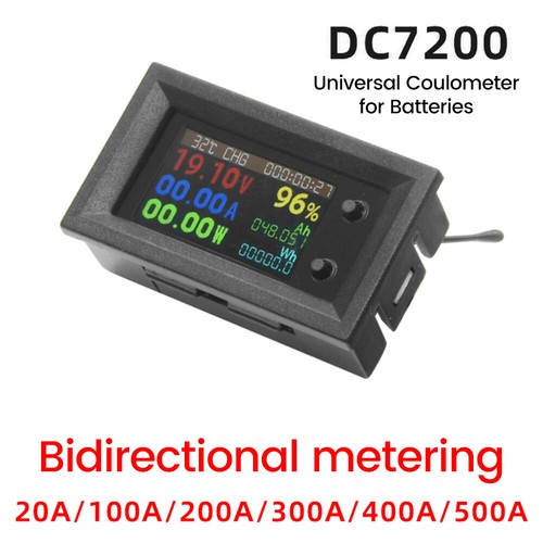 Dc7 200v 500a misuratore - 20-500a,
