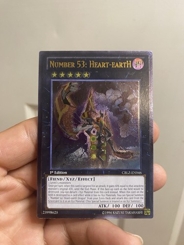 Yugioh numero cuore terra - numero, 53: