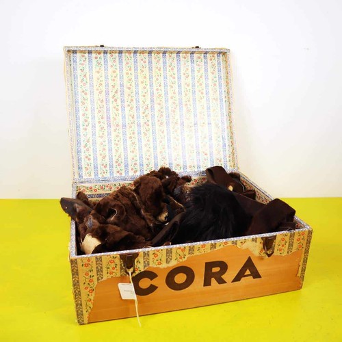 Ritagli pelliccia vintage - pelliccia,