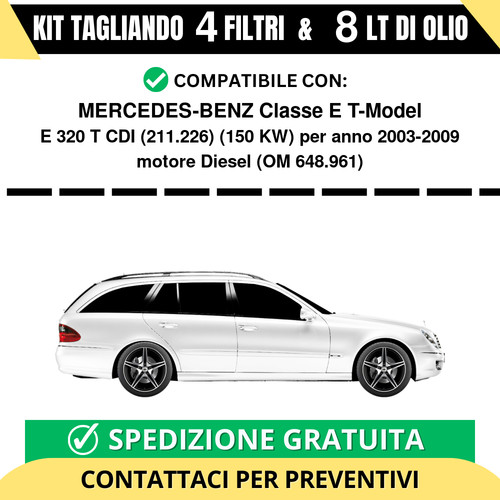Tagliando per mercedes benz - per, mercedes-benz