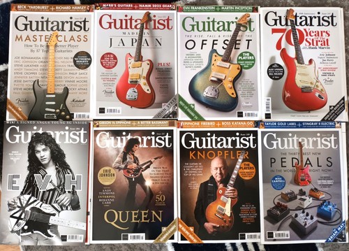 Various guitarist magazines - guitarist,