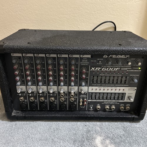 Peavey 600f mixer - peavey,