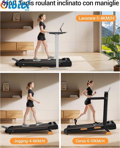 Tapis roulant pieghevole - roulant,