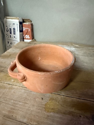 Pentola terracotta antica - pentola,
