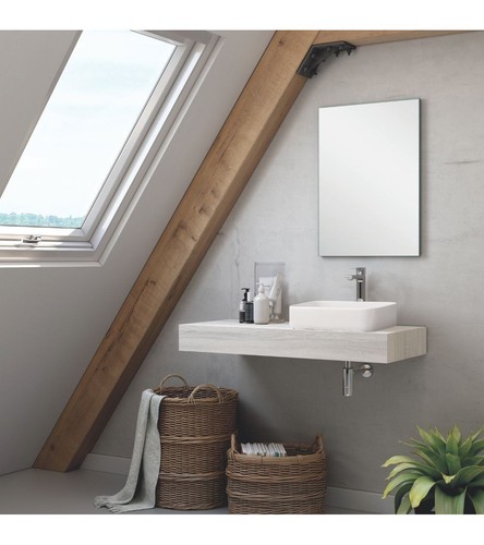 Set mensolone bagno con - , lavabo