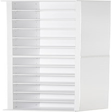 Set 2 Pezzi Scaffali a Colonna