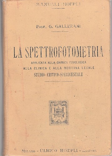 Spettrofotometria applicata - spettrofotometria,