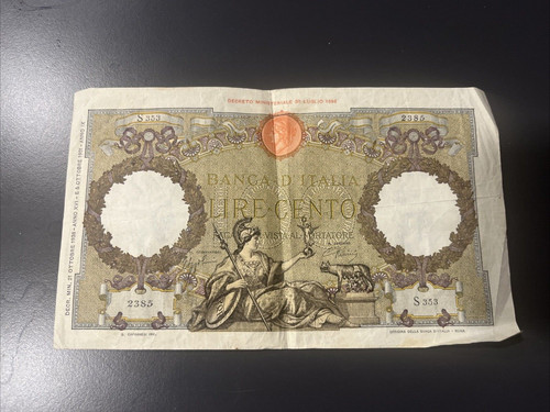 Cento 100 lire - 100, aquila