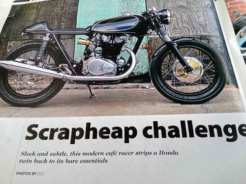 Honda cb450 cafe racer - honda,