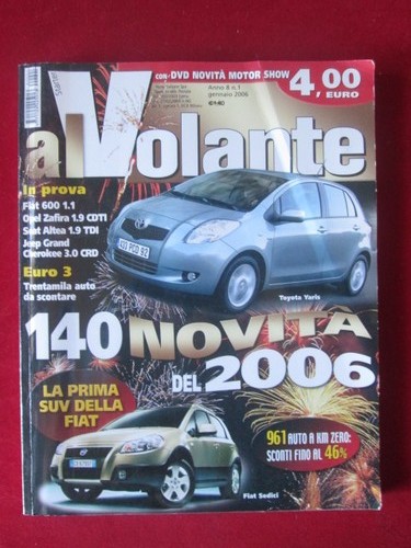 Volante 2006 fiat - 1, 600