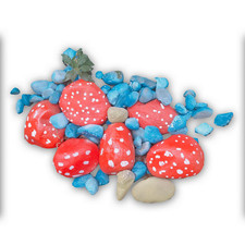 PUFF SASSO!!!  Smurfs STONE - Garden furniture - Arredo per Giardini
