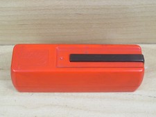 vecchia SPAZZOLA PER PULIZIA DISCHI IN VINILE DISCO 3 anni 70 in plastica di