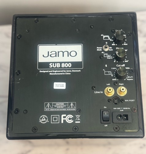 Jamo subwoofer sub 800 - jamo,