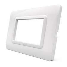 Placca AVE S44 Bianco Elegante