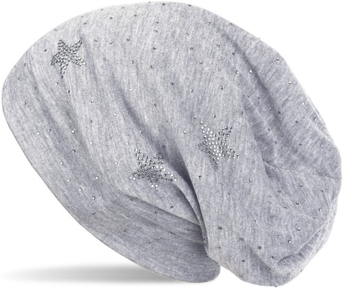 Cuffia beanie con strass - , e