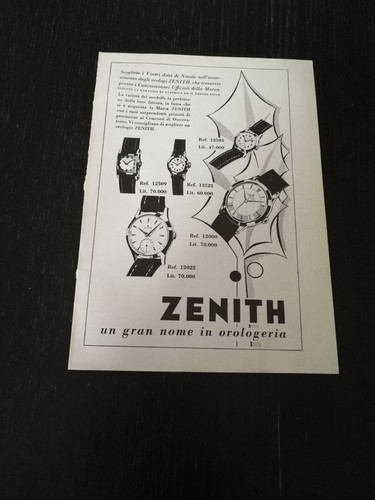 1954 zenith ref 12509 - 1954, ref.