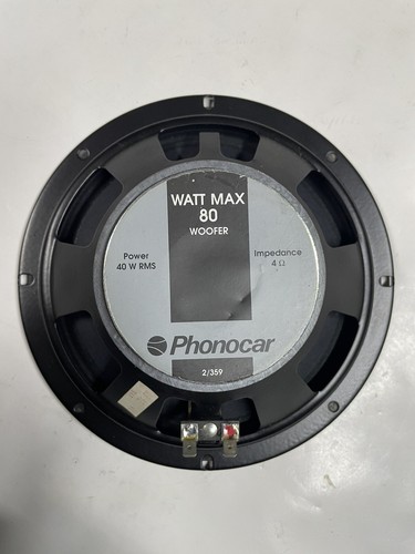 Phonocar high power woofer - power, car