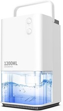 EasyAcc Deumidificatore 1200ml Deumidificatore Silenzioso Risparmio Energetico Portatile DE