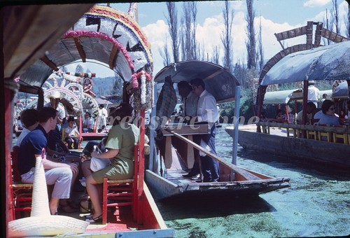 Trajineras canale gondola - canale,