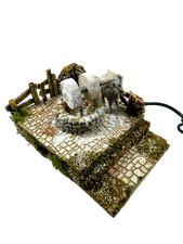 Torchio con Asino in Movimento