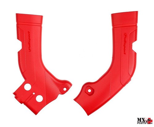 Protezione telaio rosso - protezione, honda