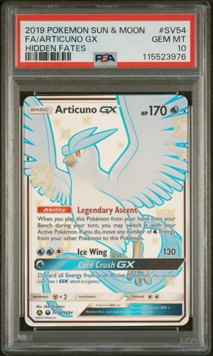 2019 pokémon hidden fates - pokémon,