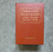 Vocabolario latino italiano - vocabolario,