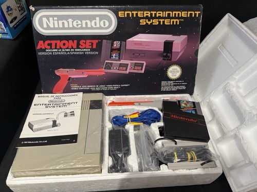 Nintendo nes action set - nintendo, mattel