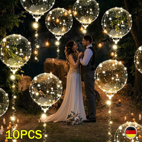 10x palloncini luminosi led - luminosi,