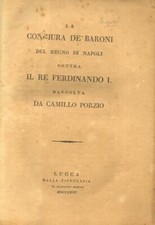 PORZIO Camillo. LA CONGIURA