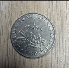 Moneta 1 Franco Francese