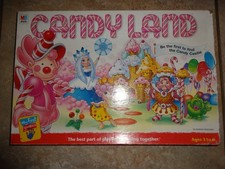 Gioco da tavolo vintage 2001 Candy Land Milton Bradley completo al 100%