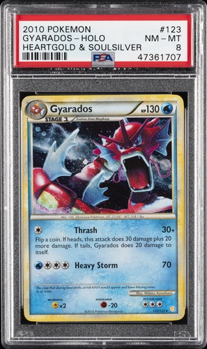 Gyarados holo 123 - holo, cuore