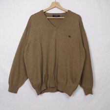 Maglione Burberry in lana marrone taglia XL da uomo