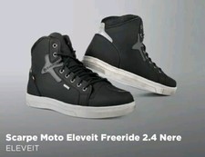 Scarpe Da Moto Rinforzate Impermeabili Rinforzate, Eleveit Freeride 2.4 Nere, 43
